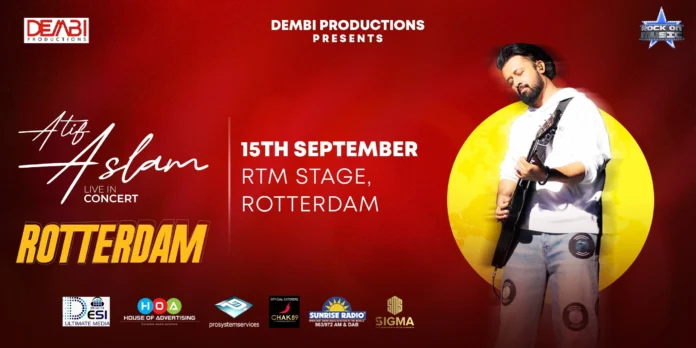 Atif Aslam Live in Concert, Rotterdam 2024